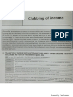 Unit 3 - Clubbing of Income