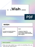 Expressing 'I Wish... '