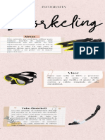 Infografía de Equipo Básico de Snorkeling