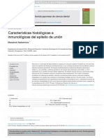 Histological and Immunological Characteristics of The Junctional Epithelium.