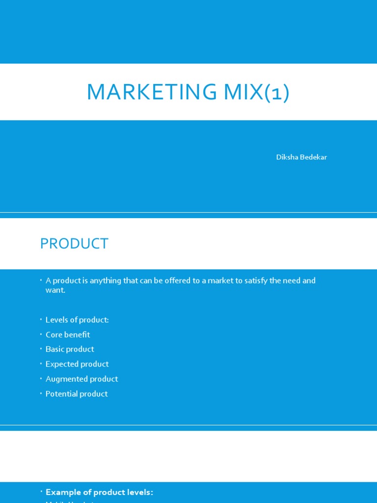 Understanding the Marketing Mix Essentials | PDF | Pricing | Product ...