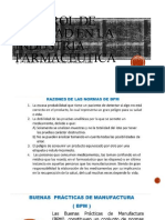 Control de Calidad en La Industria Farmacéutica: Q. F. Freddy Rolando Del Aguila Celis