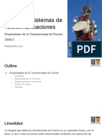 TEL231 - Clase 5 Propiedades de La Transformada de Fourier