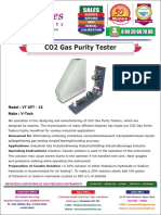 CO2 Gas Purity Tester