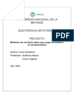 Informe Proyecto - Electrónica de Potencia
