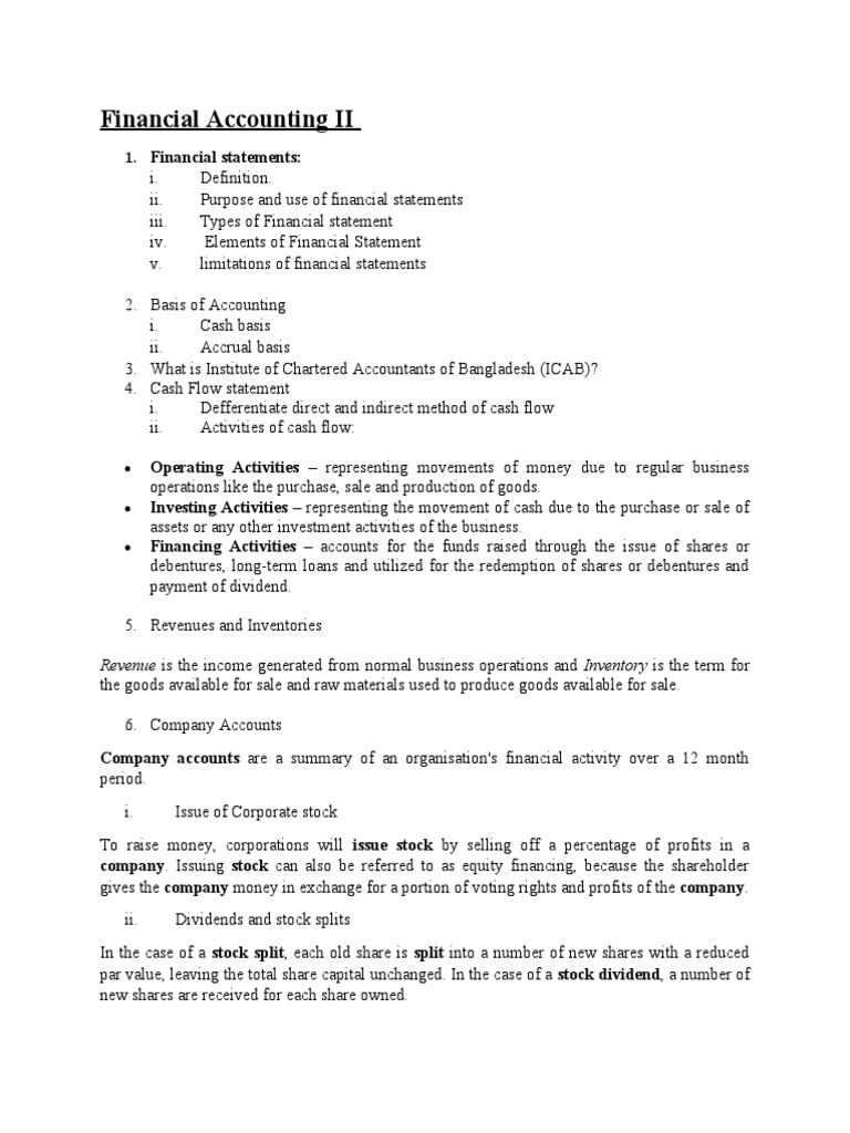 Advanced Financial Accounting | PDF | Balance Sheet | Stocks