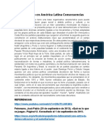 Populismo en América Latina Consecuencias