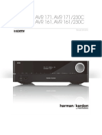 Harman Kardon-791431600-Owners Manual - AVR 161 Italian