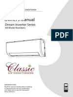 Dream Inverter Owner's Manual Classic