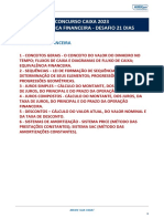 ConcursoCaixa2023 MATEMTICAFINANCEIRA Desafio21Dias Dia04.08.2023