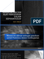 Berbagai Macam Alat Pendidikan Dalam Kepramukaan