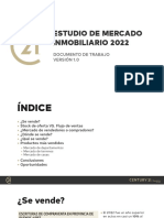 Estudio de Mercado INMOBILIARIO 2022