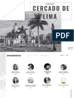 Cercado de Lima - Diseño Urbano