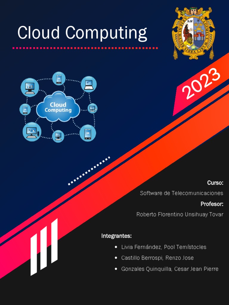 Definición y Ejemplos de Cloud Computing | PDF | Computación en la nube ...