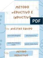 Metodo Deductivo e Inductivo