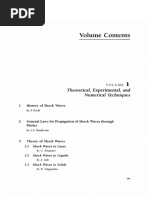 Volume Contents - 2001 - Handbook of Shock Waves