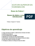 ClaseDB-01 Introduccion PDF