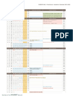 School Calendar For Ay2122