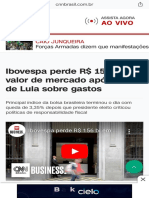 Ibovespa Perde R$ 156 Bi Em Valor de Mercado Após…