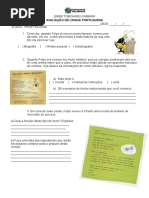 Atividade Sobre Verbete de Dicionário | PDF | Linguística | Gramática