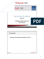 Operational Excellence 4 Class Slides