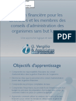 Diapos Pour Latelier Gestion Nancière Pour Les Directeur Général Et Conseil Daministration