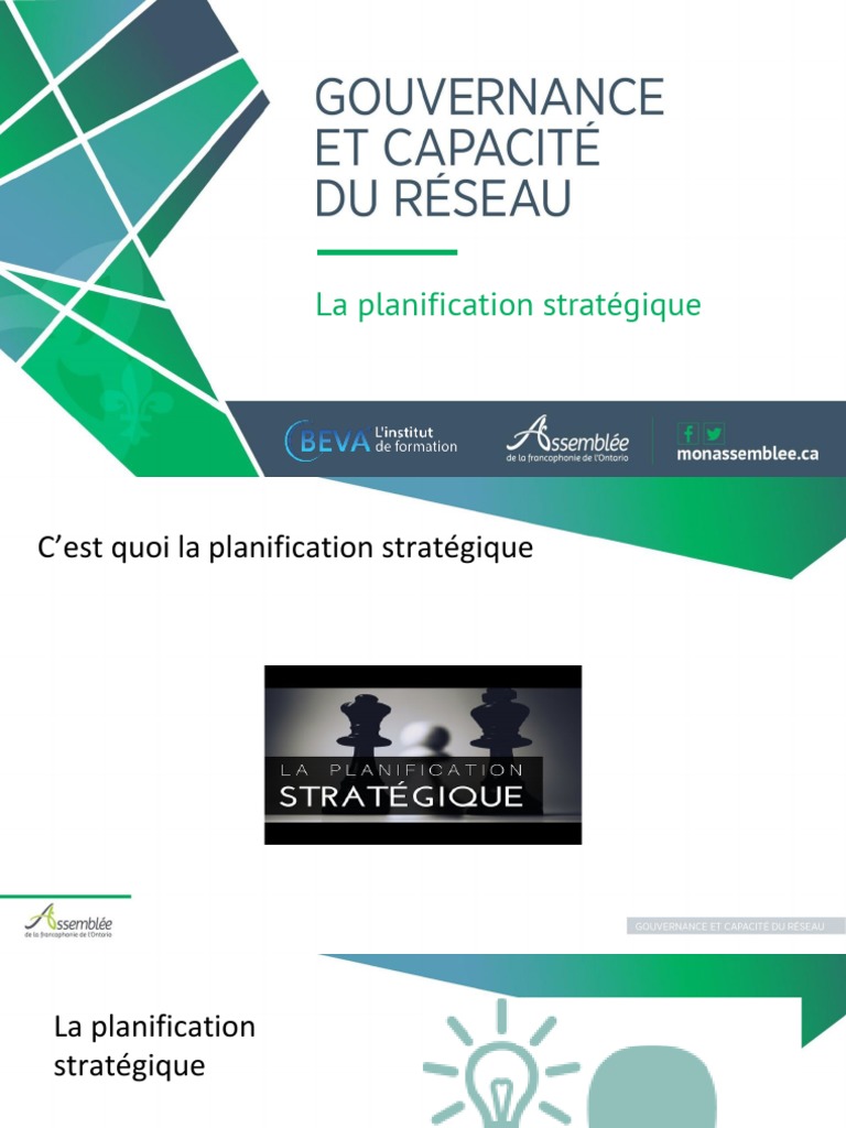 Guide de la planification stratégique | PDF | Planification | la ...