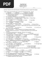 3rd Quarter Summative Test P.E. 11