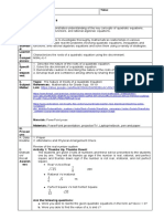 Math-9-LP - Q1 - W2 Characterizes The Roots of A Quadratic Equation Using The Discriminant