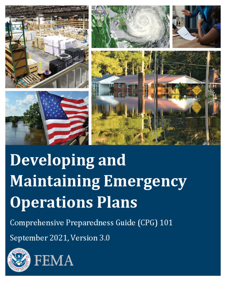 Emergency Operations Plans Guide | PDF | Emergency Management | Risk