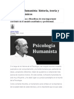 Psicología Humanista