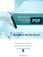 METODOLOGI DAN JENIS PENELITIAN Pertemuan II