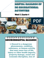 ENVIRONMENTAL HAZARDS OF OUTDOOR RECREATIONAL ACTIVITIES