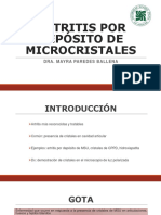 Clase 12 Artritis Por Depósito de Microcristales