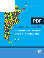 Informe Cuidadano 2018