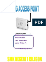SETTING ACCESS POINT (AP)