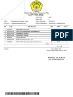 Kartu Hasil Studi 02 Mei 2023