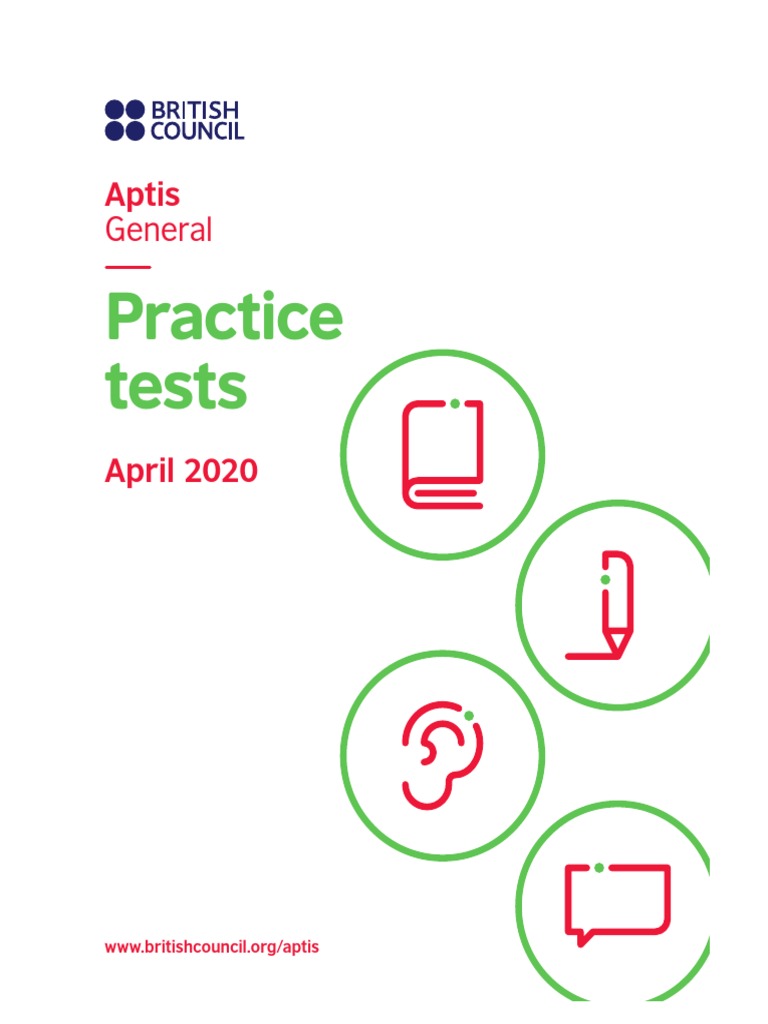 Aptis General Practice Tests 2020 | PDF | Question