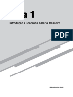 Aula 1 Introdução À Geografia Agrária Brasileira