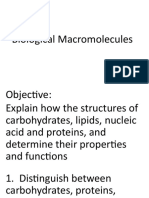 in Biological Macromolecules LECTURE