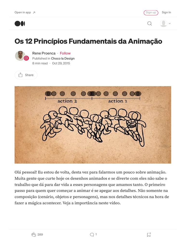 12 Princípios da Animação | PDF | Carreira e Crescimento | Jogos e ...