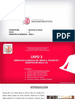 Exposicion de Derecho en Salud LRPD 3