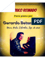 Bambuco Ritmado. para Piano Por Gerardo Betancourt.