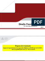 Apostila 07 - DPrev - 2023.1 - Regras de Transição Trazidas Pela Da EC 103