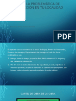 Investiga La Problemática de Construcción en Tu Localidad