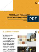 (Semana 4) - Materiales y Acabados para Pisos - 2 Parte