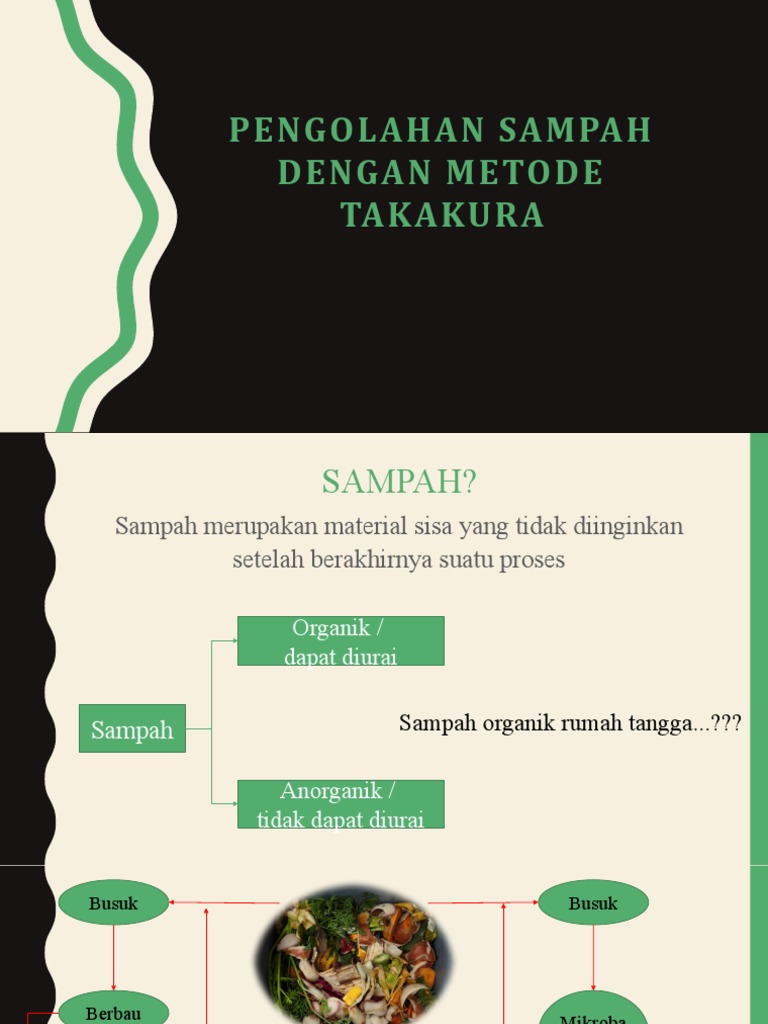 Pengolahan Sampah Metode Takakura | PDF