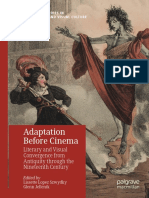 Adaptation Before Cinema: Literary and Visual Convergence From Antiquity Through The Nineteenth Century