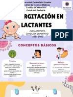 Examen de Regurgitacion y Estreñimiento de Pediatria