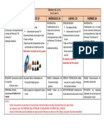 Cuadro Semana Del 22 Al 26 Dia Del Nivel Inicial